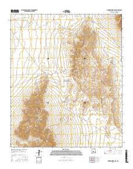 Mockingbird Gap New Mexico Current topographic map, 1:24000 scale, 7.5 X 7.5 Minute, Year 2017