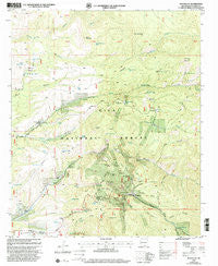 Mogollon New Mexico Historical topographic map, 1:24000 scale, 7.5 X 7.5 Minute, Year 1999