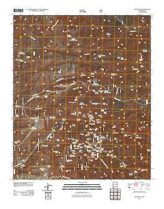 Mogollon New Mexico Historical topographic map, 1:24000 scale, 7.5 X 7.5 Minute, Year 2011