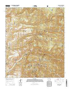 Mogollon New Mexico Historical topographic map, 1:24000 scale, 7.5 X 7.5 Minute, Year 2013