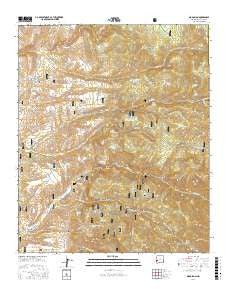 Mogollon New Mexico Current topographic map, 1:24000 scale, 7.5 X 7.5 Minute, Year 2017