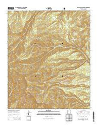 Mogollon Baldy Peak New Mexico Historical topographic map, 1:24000 scale, 7.5 X 7.5 Minute, Year 2013