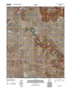 Mogote Hills New Mexico Historical topographic map, 1:24000 scale, 7.5 X 7.5 Minute, Year 2010