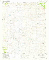 Mojonera Canyon New Mexico Historical topographic map, 1:24000 scale, 7.5 X 7.5 Minute, Year 1981