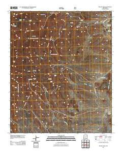Molino Peak New Mexico Historical topographic map, 1:24000 scale, 7.5 X 7.5 Minute, Year 2011