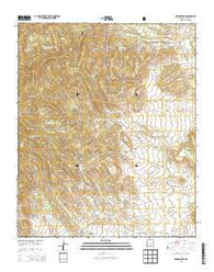 Molino Peak New Mexico Historical topographic map, 1:24000 scale, 7.5 X 7.5 Minute, Year 2013