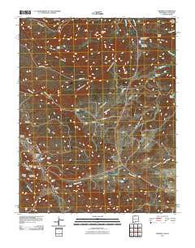 Monero New Mexico Historical topographic map, 1:24000 scale, 7.5 X 7.5 Minute, Year 2011