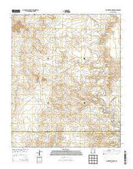 Montesito Creek New Mexico Historical topographic map, 1:24000 scale, 7.5 X 7.5 Minute, Year 2013