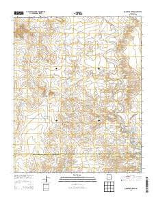 Montesito Creek New Mexico Historical topographic map, 1:24000 scale, 7.5 X 7.5 Minute, Year 2013