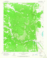 Montezuma New Mexico Historical topographic map, 1:24000 scale, 7.5 X 7.5 Minute, Year 1961