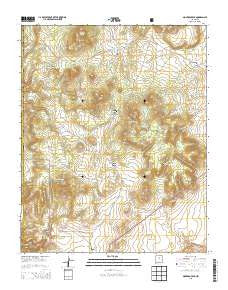Montoso Peak New Mexico Historical topographic map, 1:24000 scale, 7.5 X 7.5 Minute, Year 2013