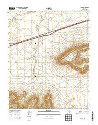 Montoya New Mexico Historical topographic map, 1:24000 scale, 7.5 X 7.5 Minute, Year 2013