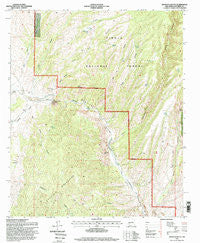 Montoya Butte New Mexico Historical topographic map, 1:24000 scale, 7.5 X 7.5 Minute, Year 1995
