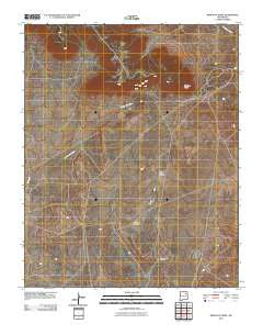 Montoya Point New Mexico Historical topographic map, 1:24000 scale, 7.5 X 7.5 Minute, Year 2010