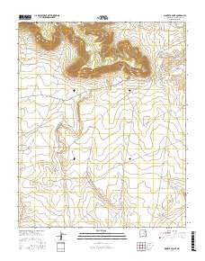Montoya Point New Mexico Current topographic map, 1:24000 scale, 7.5 X 7.5 Minute, Year 2017