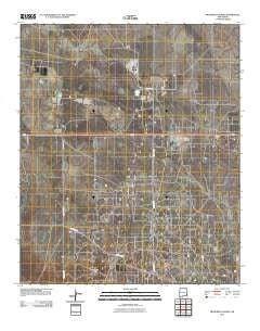 Monument North New Mexico Historical topographic map, 1:24000 scale, 7.5 X 7.5 Minute, Year 2010