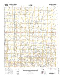 Monument North New Mexico Current topographic map, 1:24000 scale, 7.5 X 7.5 Minute, Year 2017