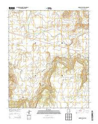 Monument Point New Mexico Historical topographic map, 1:24000 scale, 7.5 X 7.5 Minute, Year 2013