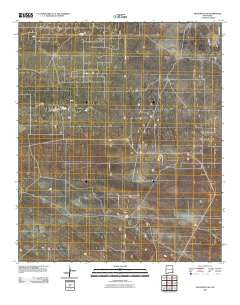 Monument SW New Mexico Historical topographic map, 1:24000 scale, 7.5 X 7.5 Minute, Year 2010