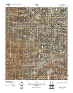 Monument South New Mexico Historical topographic map, 1:24000 scale, 7.5 X 7.5 Minute, Year 2010