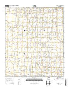 Monument South New Mexico Historical topographic map, 1:24000 scale, 7.5 X 7.5 Minute, Year 2013