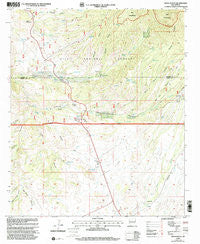 Moon Ranch New Mexico Historical topographic map, 1:24000 scale, 7.5 X 7.5 Minute, Year 1999