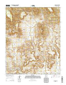 Moquino New Mexico Historical topographic map, 1:24000 scale, 7.5 X 7.5 Minute, Year 2013