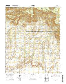Moreno Hill New Mexico Historical topographic map, 1:24000 scale, 7.5 X 7.5 Minute, Year 2013