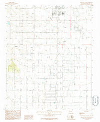 Moriarty South New Mexico Historical topographic map, 1:24000 scale, 7.5 X 7.5 Minute, Year 1986
