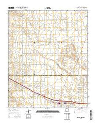 Moriarty North New Mexico Historical topographic map, 1:24000 scale, 7.5 X 7.5 Minute, Year 2013