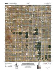 Moriarty South New Mexico Historical topographic map, 1:24000 scale, 7.5 X 7.5 Minute, Year 2010
