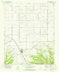 Mosquero New Mexico Historical topographic map, 1:24000 scale, 7.5 X 7.5 Minute, Year 1973