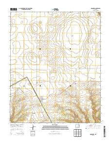 Mosquero New Mexico Historical topographic map, 1:24000 scale, 7.5 X 7.5 Minute, Year 2013