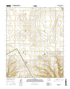 Mosquero New Mexico Current topographic map, 1:24000 scale, 7.5 X 7.5 Minute, Year 2017