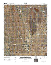 Mound Springs New Mexico Historical topographic map, 1:24000 scale, 7.5 X 7.5 Minute, Year 2010