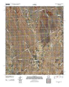 Mound Springs New Mexico Historical topographic map, 1:24000 scale, 7.5 X 7.5 Minute, Year 2010