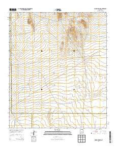 Mound Springs New Mexico Historical topographic map, 1:24000 scale, 7.5 X 7.5 Minute, Year 2013