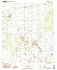 Mount Aden New Mexico Historical topographic map, 1:24000 scale, 7.5 X 7.5 Minute, Year 1996