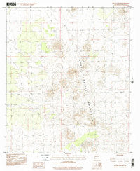 Mount Aden SW New Mexico Historical topographic map, 1:24000 scale, 7.5 X 7.5 Minute, Year 1996