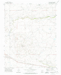 Mount Dora New Mexico Historical topographic map, 1:24000 scale, 7.5 X 7.5 Minute, Year 1972