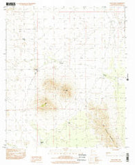 Mount Riley New Mexico Historical topographic map, 1:24000 scale, 7.5 X 7.5 Minute, Year 1996