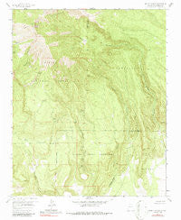 Mount Taylor New Mexico Historical topographic map, 1:24000 scale, 7.5 X 7.5 Minute, Year 1957