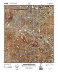 Mount Aden New Mexico Historical topographic map, 1:24000 scale, 7.5 X 7.5 Minute, Year 2010
