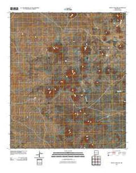 Mount Aden SW New Mexico Historical topographic map, 1:24000 scale, 7.5 X 7.5 Minute, Year 2010