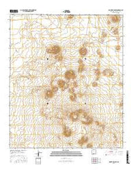 Mount Aden SW New Mexico Current topographic map, 1:24000 scale, 7.5 X 7.5 Minute, Year 2017