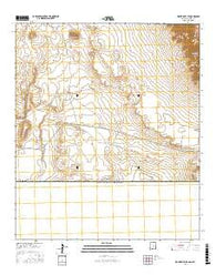 Mount Riley SE New Mexico Current topographic map, 1:24000 scale, 7.5 X 7.5 Minute, Year 2017