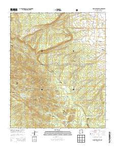 Mount Sedgwick New Mexico Current topographic map, 1:24000 scale, 7.5 X 7.5 Minute, Year 2013