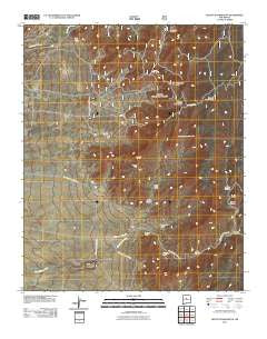 Mount Washington New Mexico Historical topographic map, 1:24000 scale, 7.5 X 7.5 Minute, Year 2011