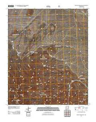 Mount Withington New Mexico Historical topographic map, 1:24000 scale, 7.5 X 7.5 Minute, Year 2011