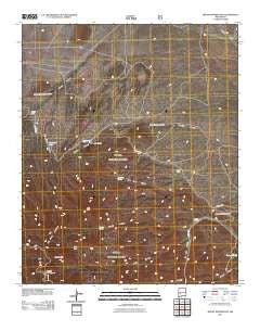 Mount Withington New Mexico Historical topographic map, 1:24000 scale, 7.5 X 7.5 Minute, Year 2011